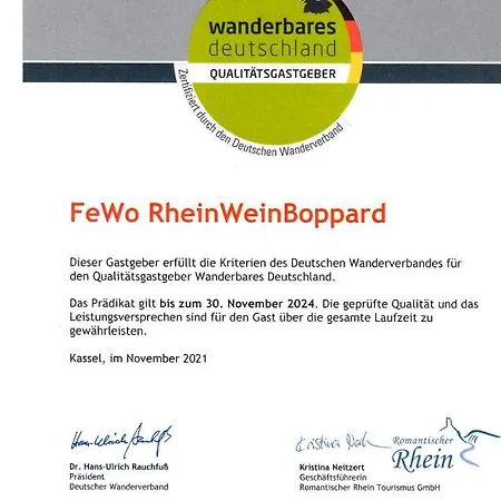 Fewo Rheinwein 2 