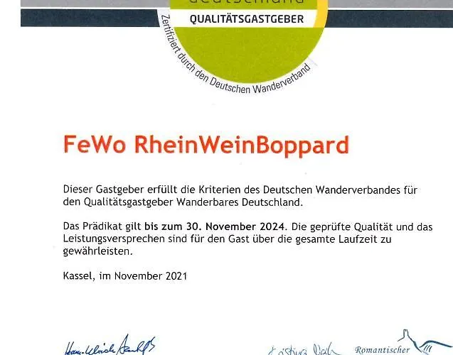 Rheinweinboppard 2 - Mit Rheinblick Apartamento